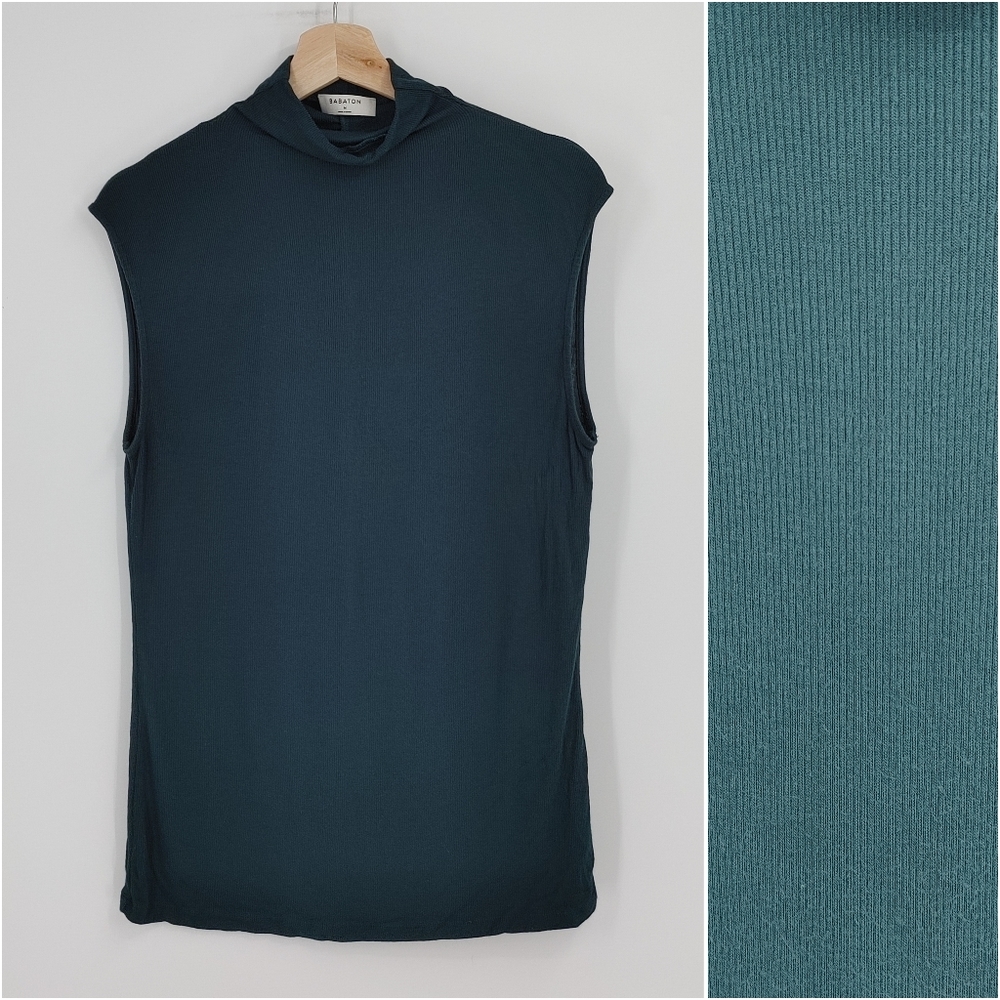 Babaton | sleeveless turtle neck